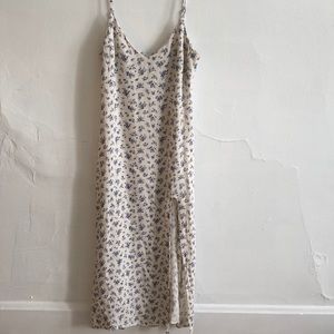 Blue Floral Reformation Dress